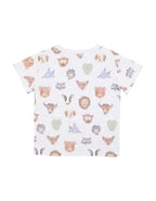 Fox & Finch Wildlings Print Tee
