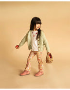Fox & Finch Orchard Bloom Pointelle Cardigan 3-7