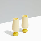 STYLD Unbreakable Silicone Bubble Champagne Flute Set (2 pcs)