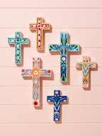 Jones & Co Fable Blue Sun Large Cross