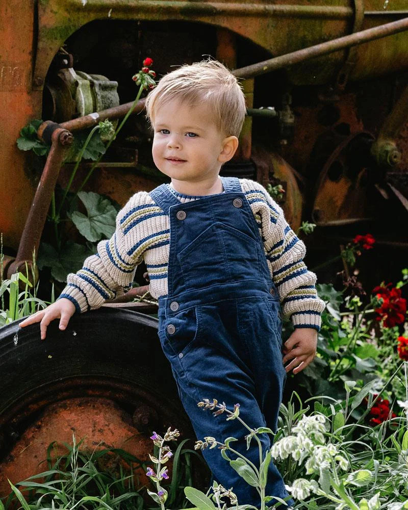 Fox & Finch High Flyer Stripe Knitted Jumper