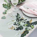Bell Art Dining Placemats White Collection