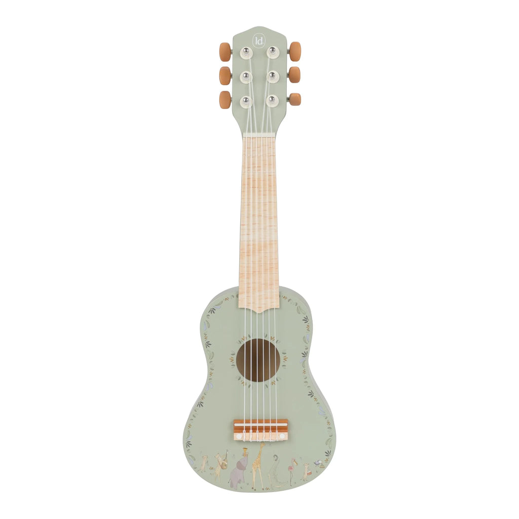 Little Dutch Safari Friends Wooden Guitar