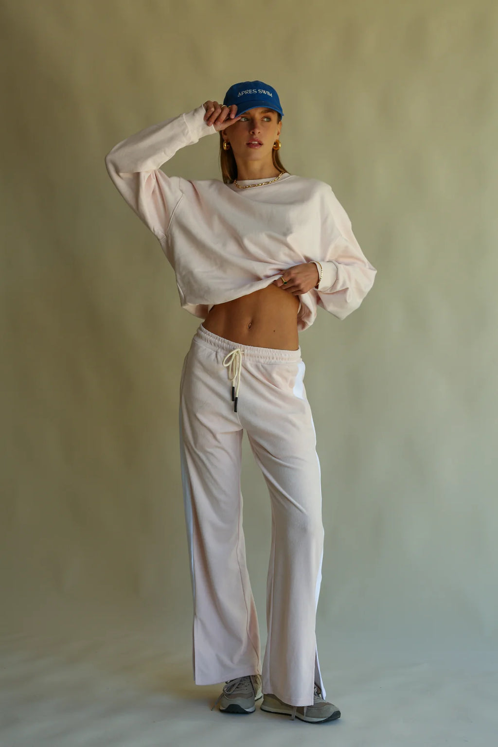 Araminta James Terry Trackside Pant Dusty Rose