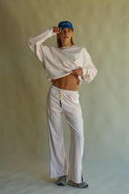 Araminta James Terry Trackside Pant Dusty Rose