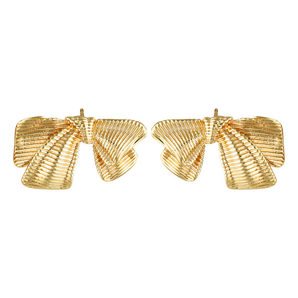 GIMME- Zara Bow Earrings (Gold & Silver)