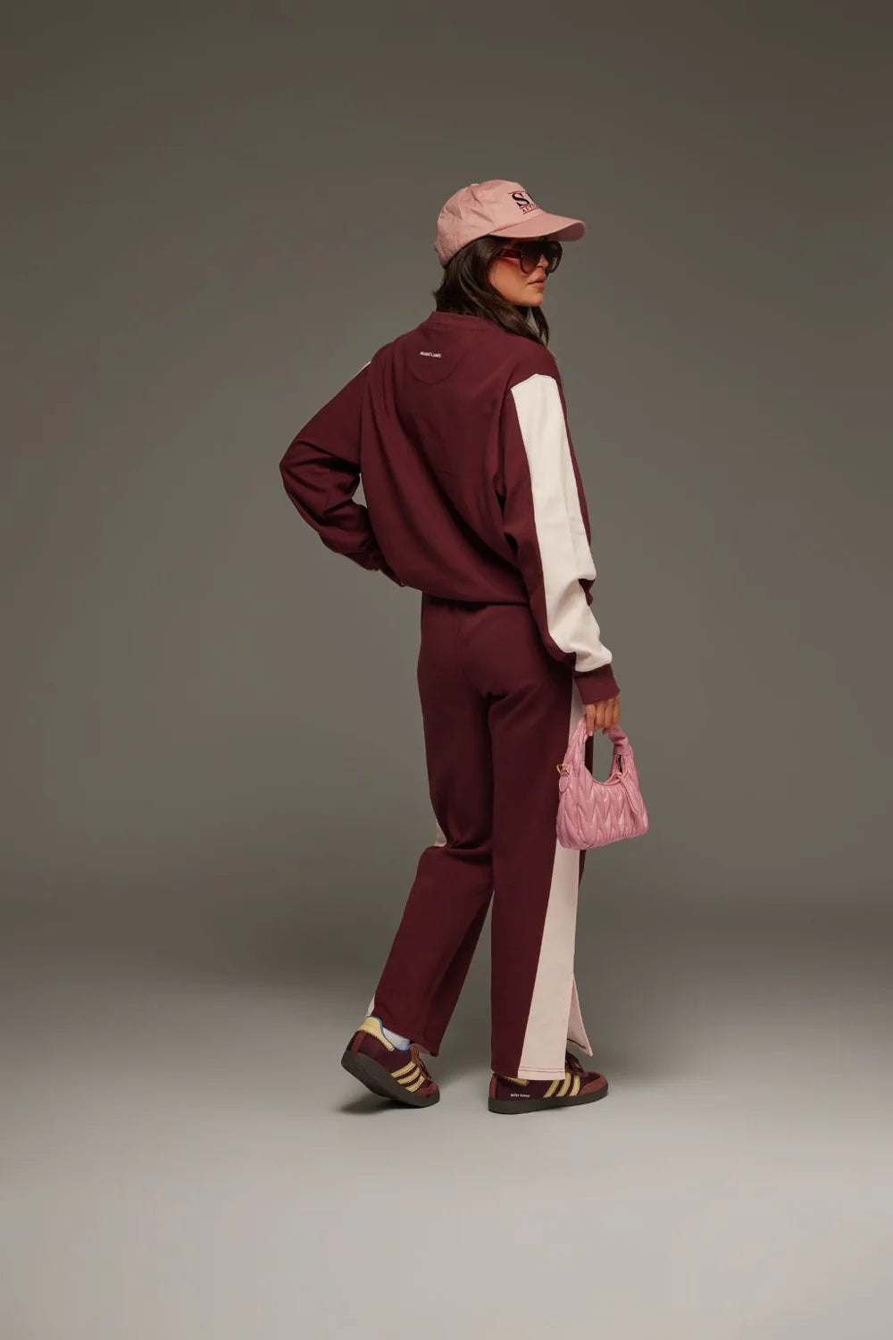 Araminta James Saint Germain Knit Pant - Red Wine