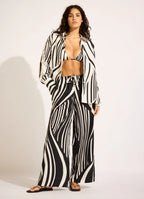 Seafolly Coastline Button Up Top