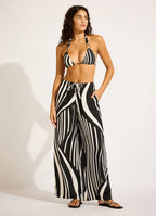 Seafolly Coastline Drawcord Wide Leg Pant