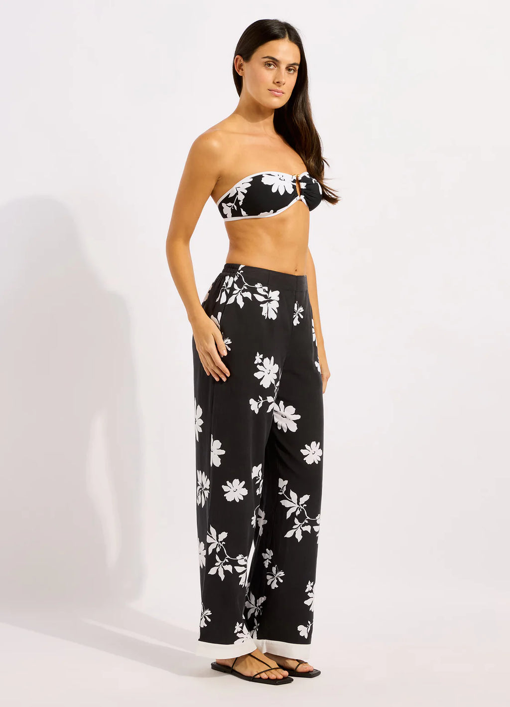 Seafolly Mayflower Tailored Wide Leg Pant