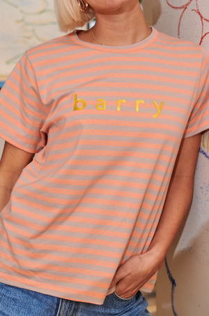 Barry Made Barry Tee - Soft Tangerine