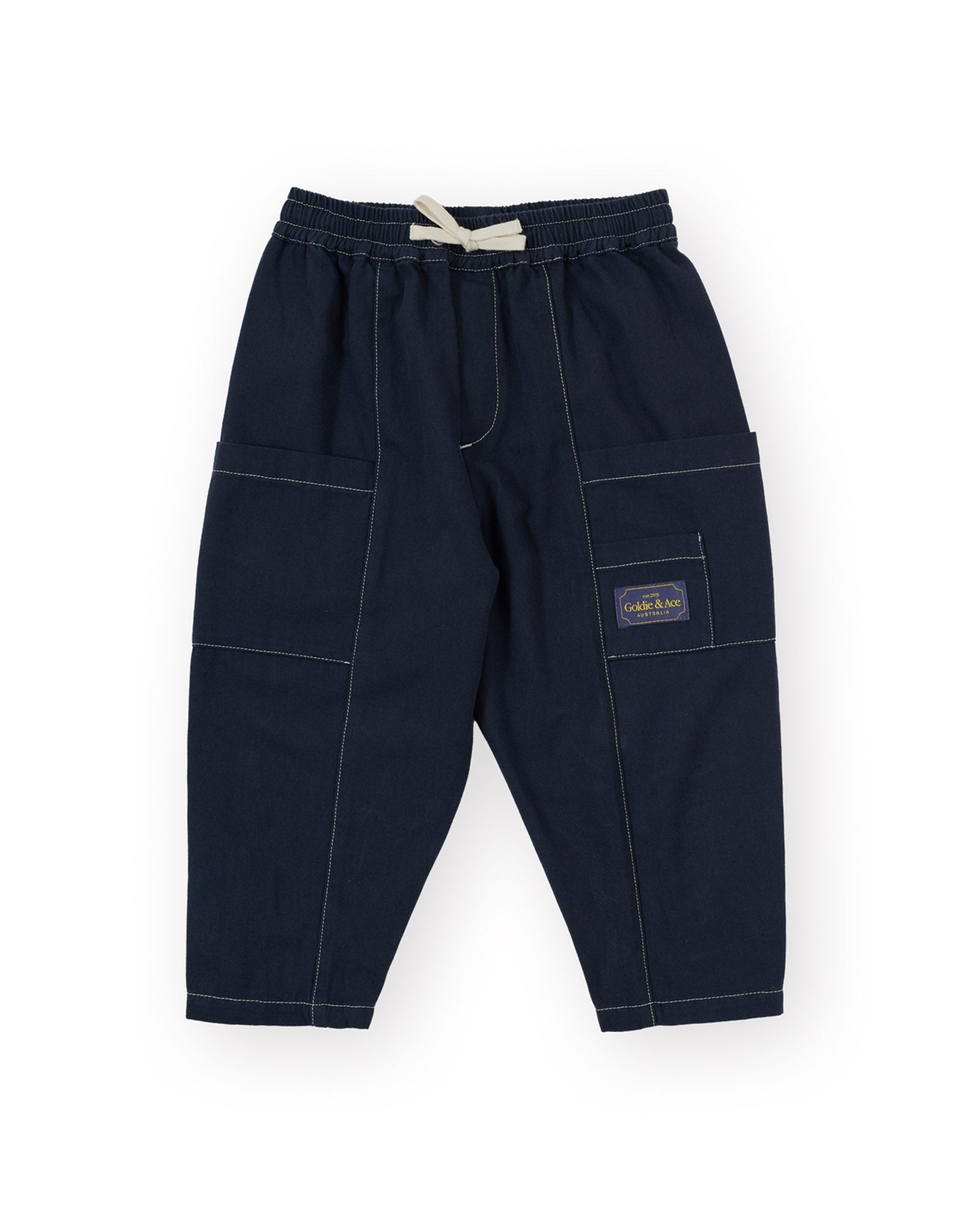 Goldie + Ace Carpenter Utility Kit Pocket Pant Navy