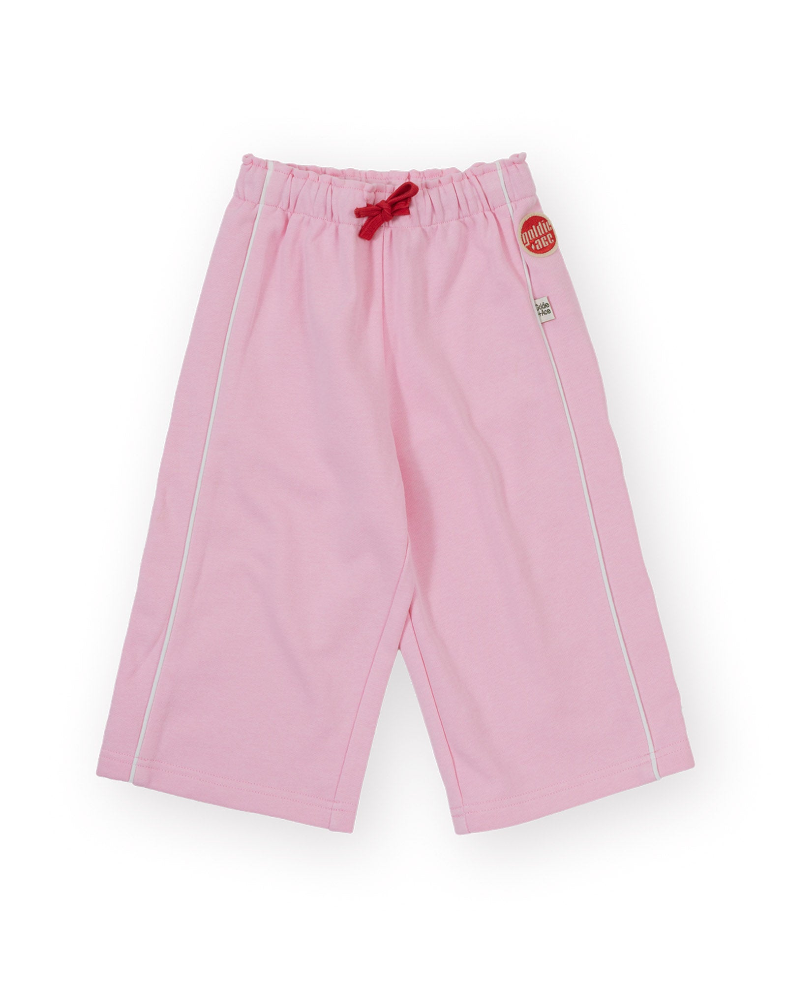 Goldie + Ace Wide Leg Piped Sweatpants