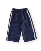 Goldie + Ace Velour Broderie Wide Leg Pant