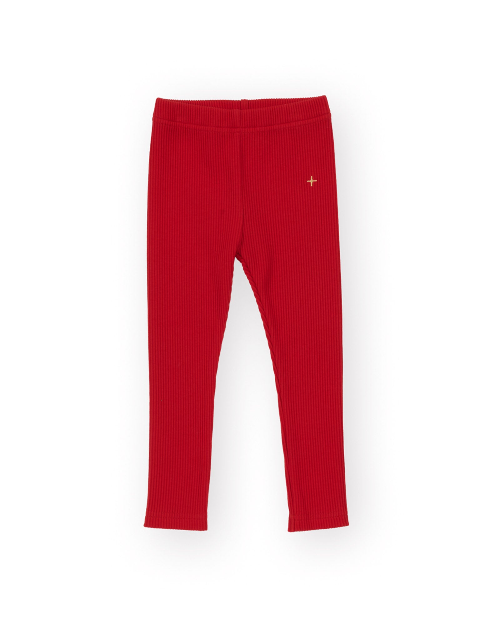 Goldie + Ace Bowie Rib Legging Red