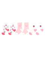 Huxbaby - 3PK Girls Frill Socks