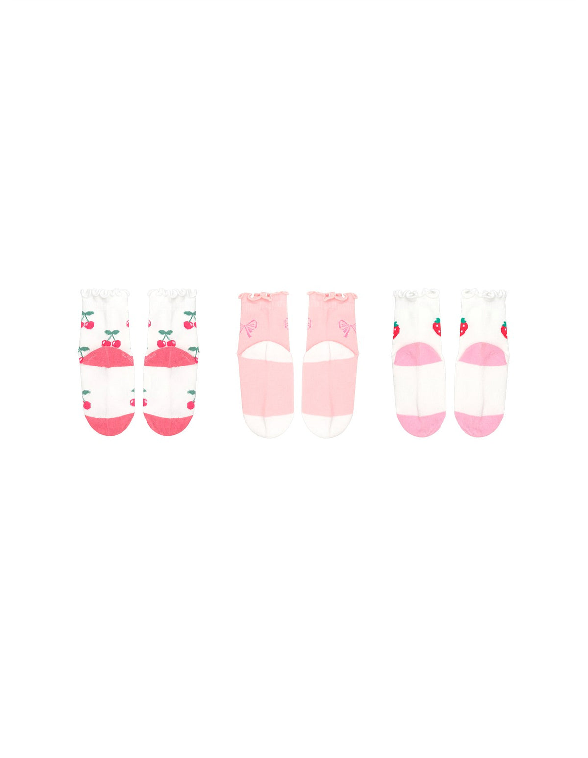 Huxbaby - 3PK Girls Frill Socks