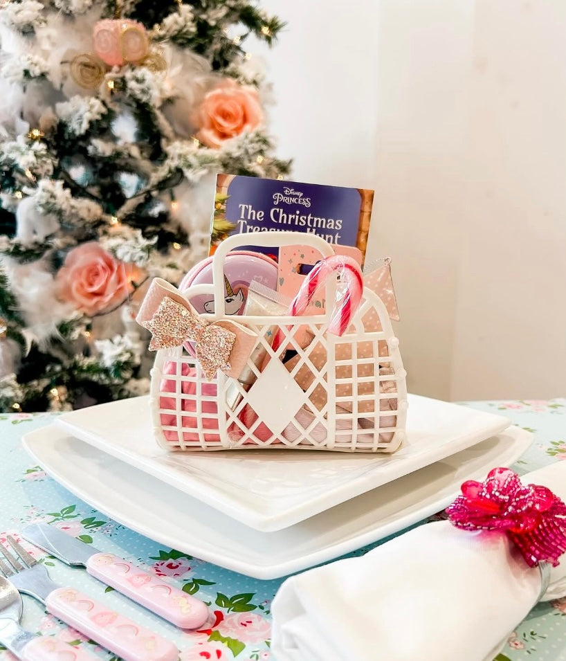 Sun Jellies Mini Retro Basket Jelly Bag