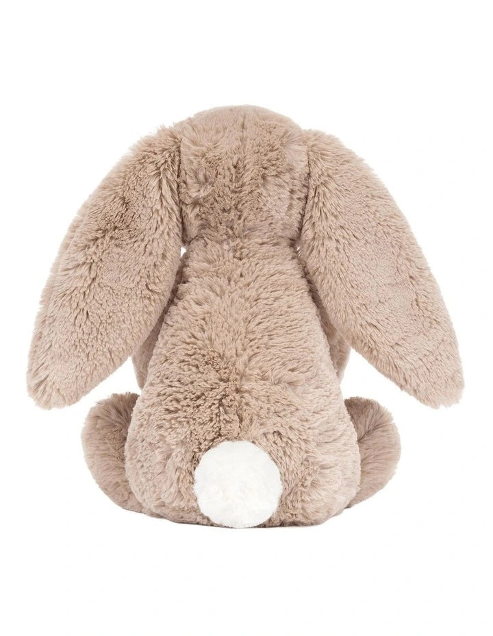 Jellycat Bashful Beige Bunny 'Birthday'