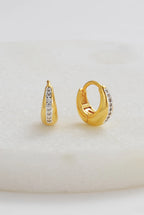 Zafino Hayley Huggie Earrings