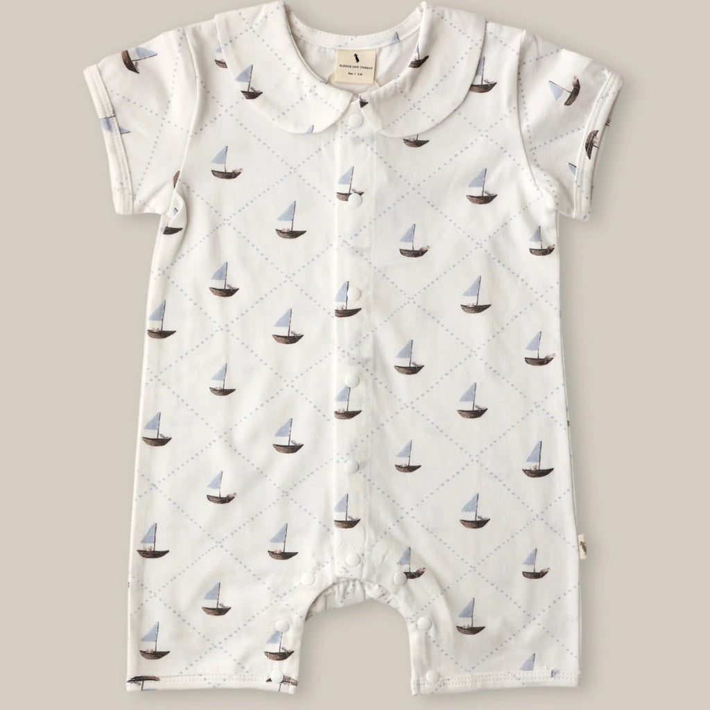 Fledge & Thread Sailboat Romper