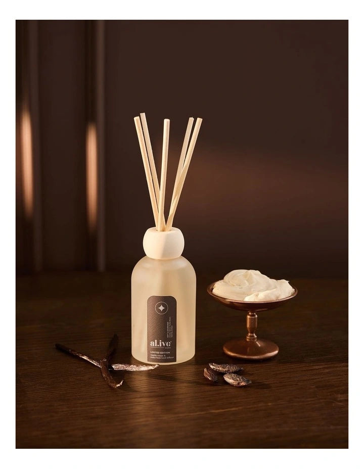 Al.ive Home Vanilla Cream & Tonka Bean Reed Diffuser