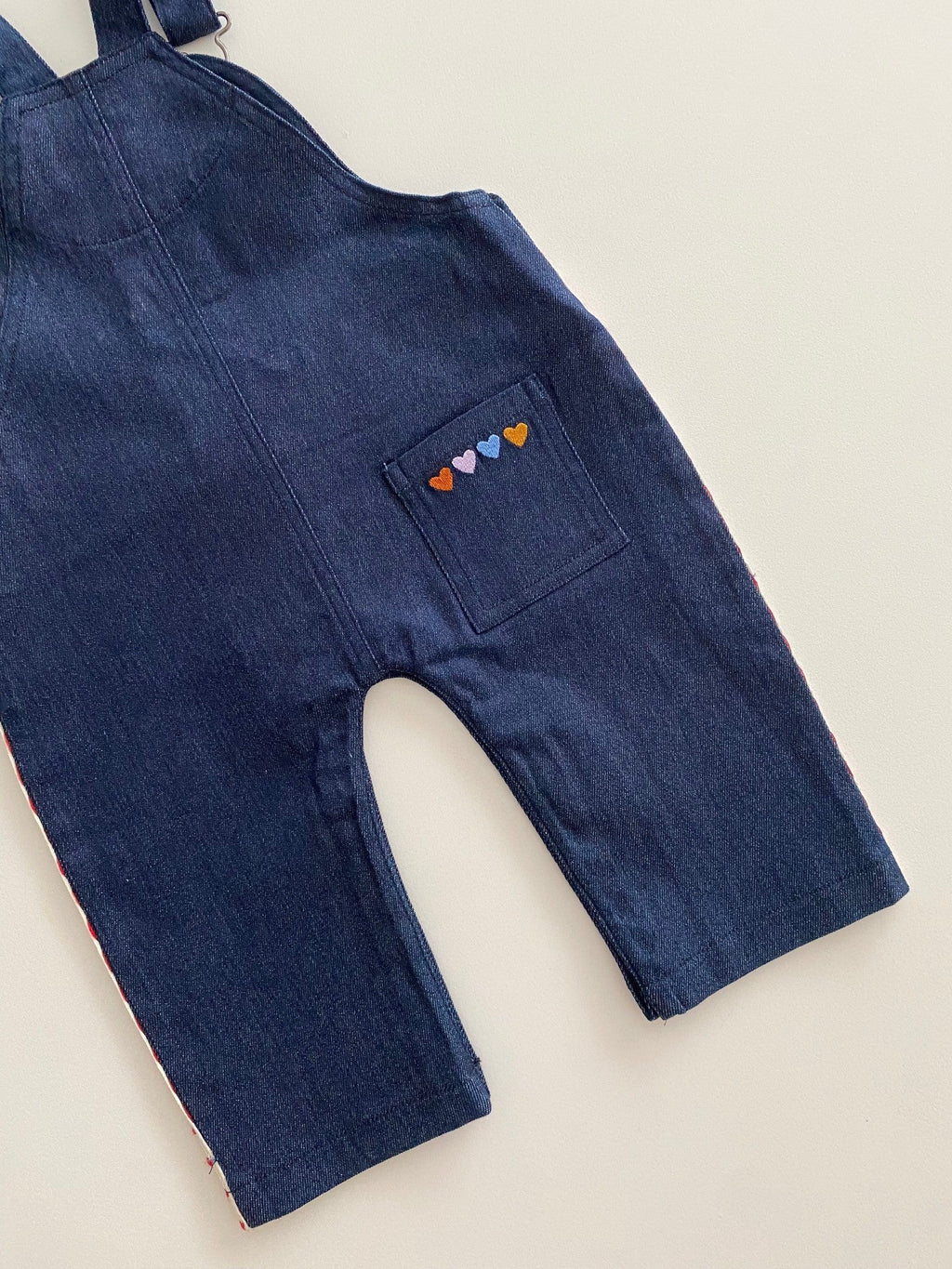 Kapow Kids Denim Love Overalls