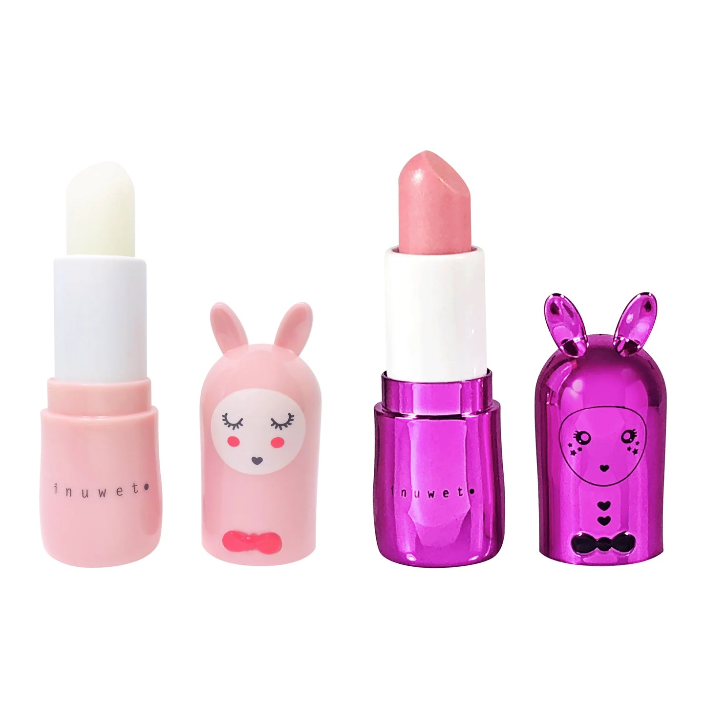 Inuwet Lip Balm Bunny Duo | Milk Shake