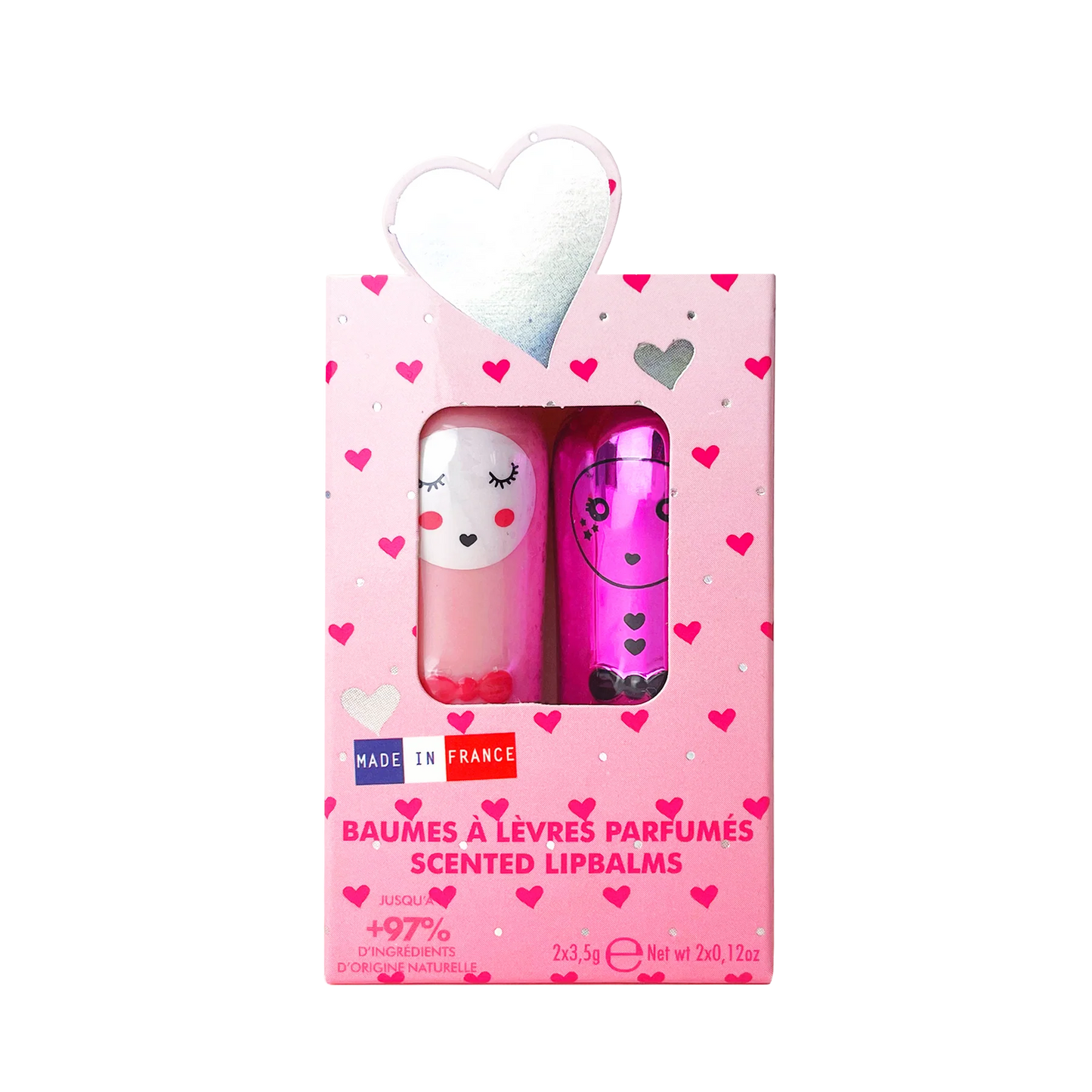 Inuwet Lip Balm Bunny Duo | Milk Shake