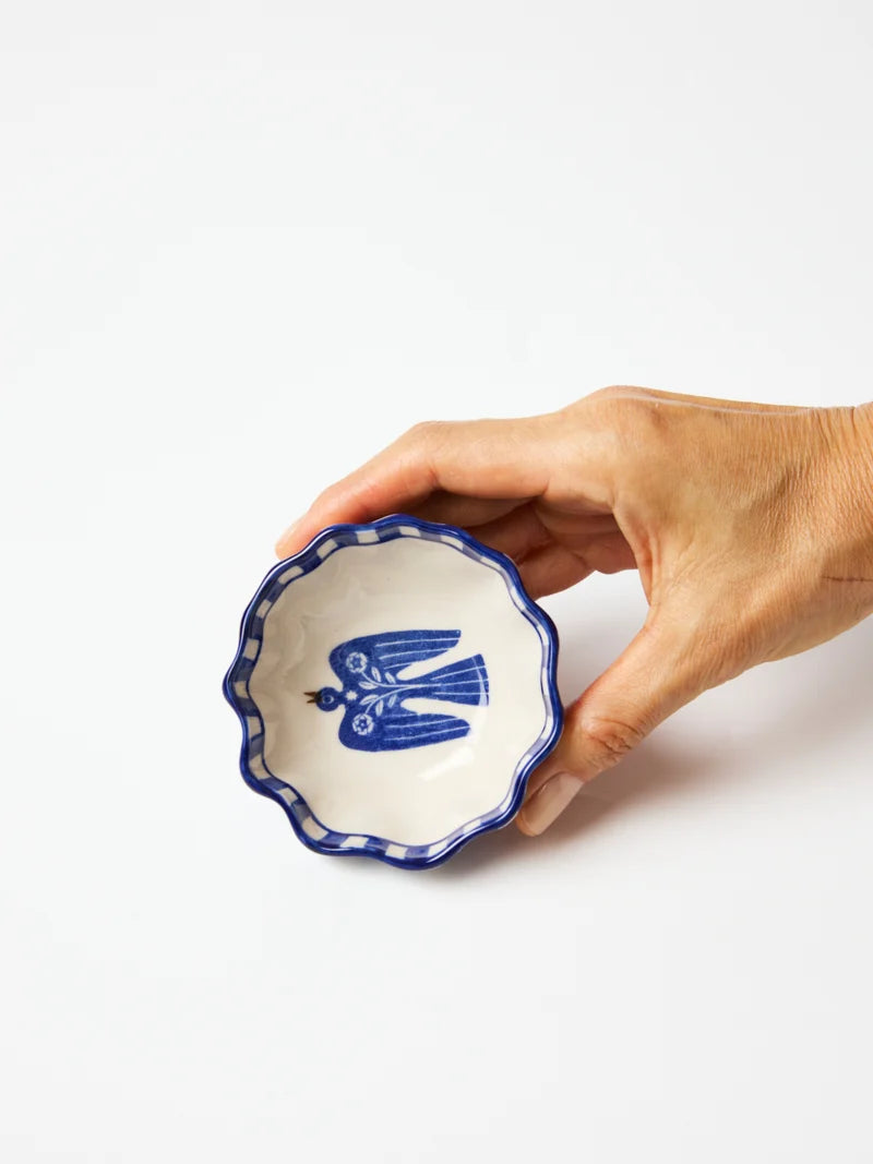 Jones & Co Paloma Bird Dish