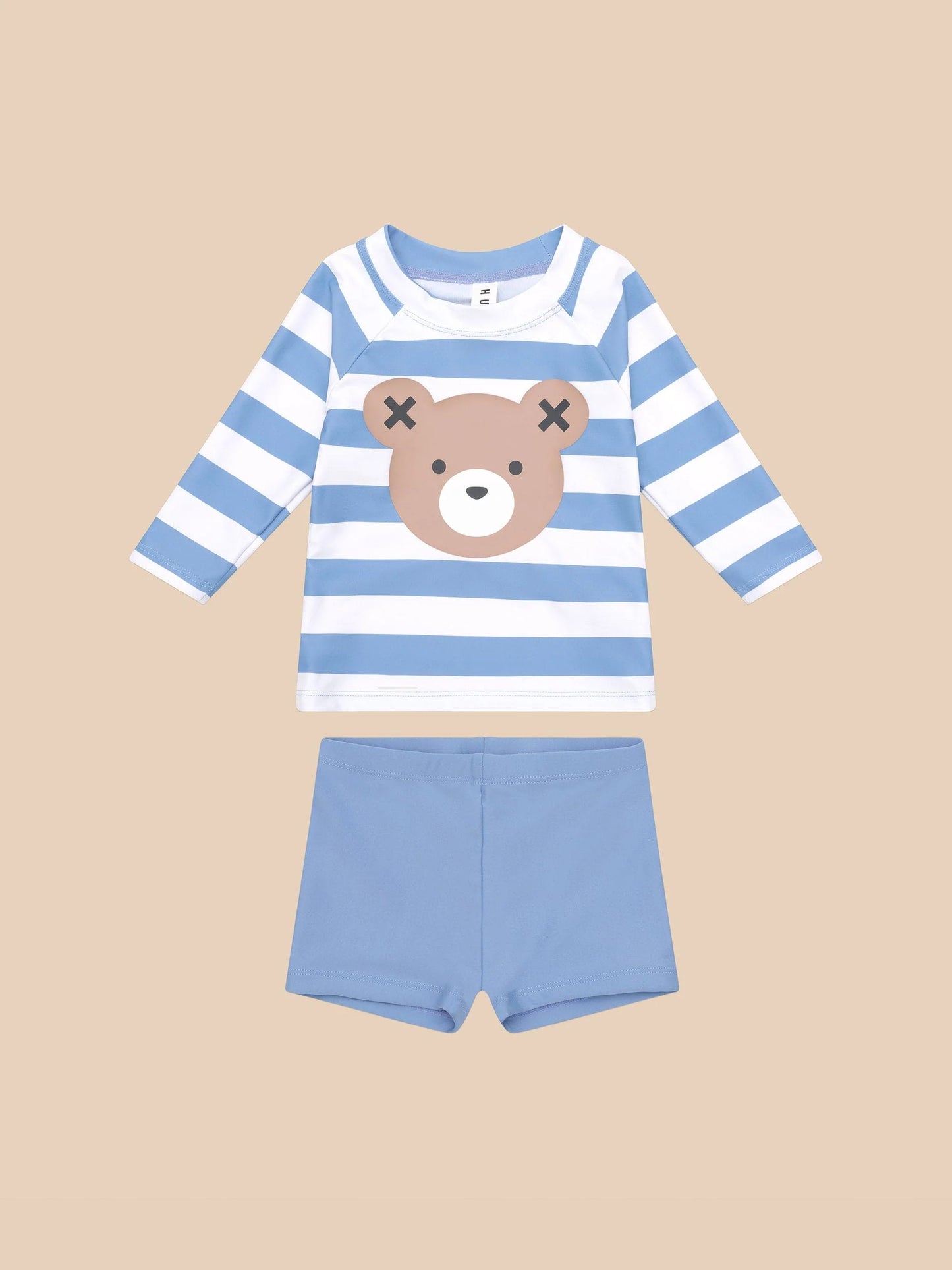 Huxbaby Huxbear Stripe Swim Set