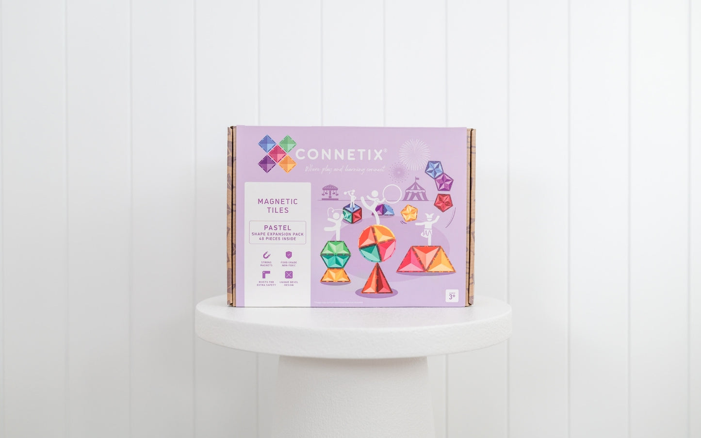 Connetix Pastel Shape Expansion Pack 48pc