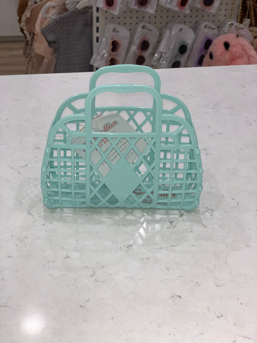 Sun Jellies Mini Retro Basket Jelly Bag