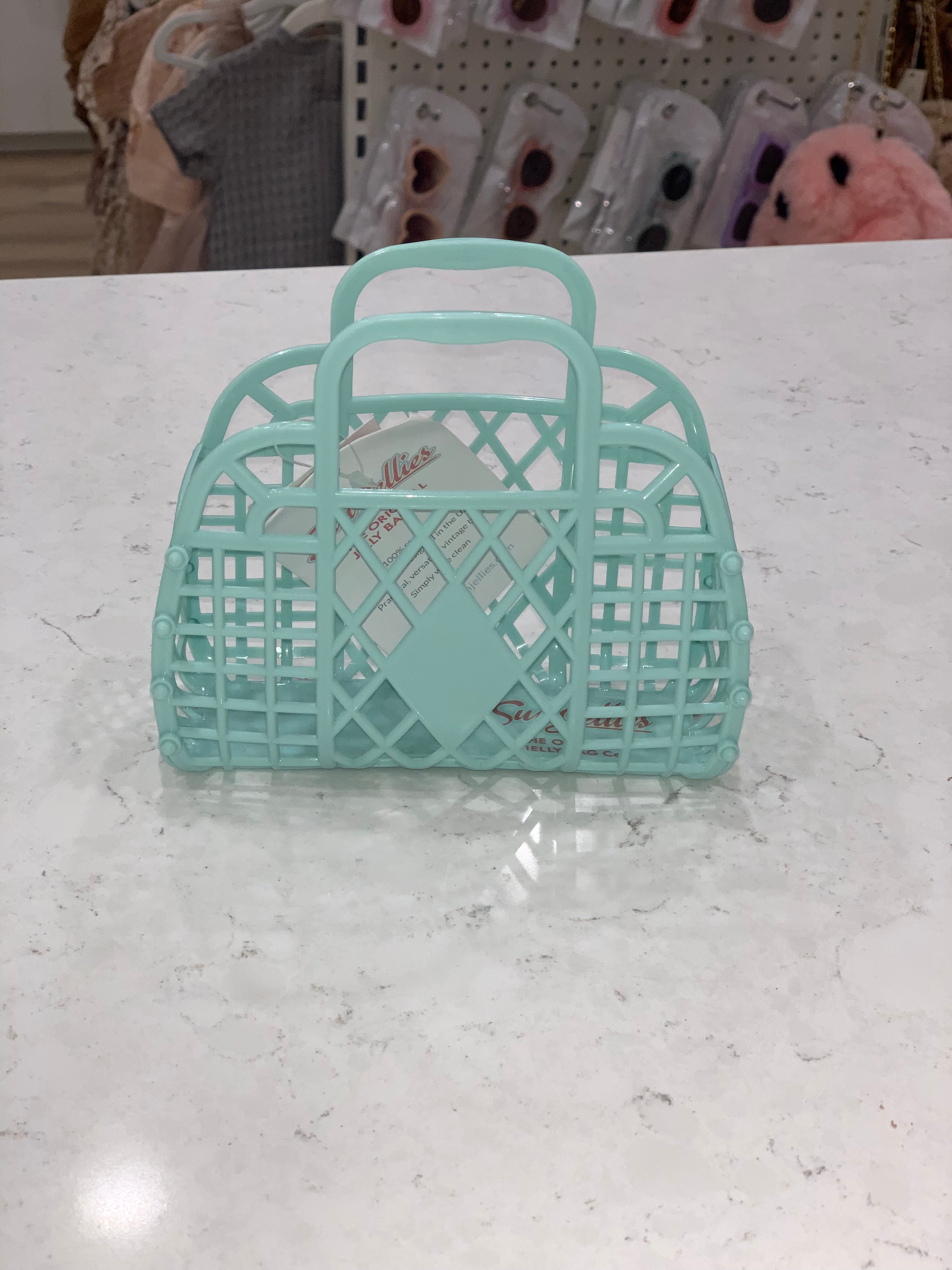 Sun Jellies Mini Retro Basket Jelly Bag