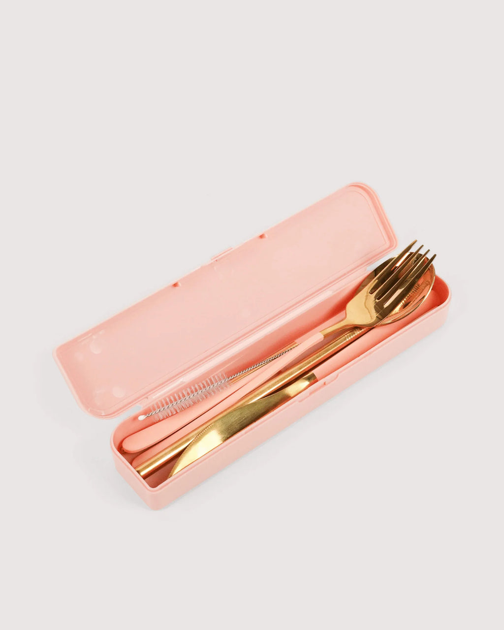 The Somewhere Co The Kit Cutlery set Gold & Brush