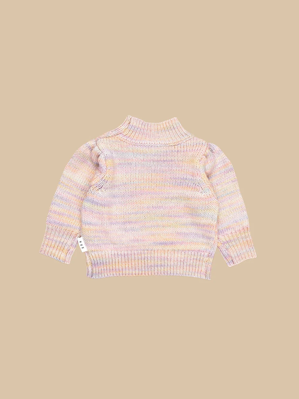 Huxbaby Rainbow Knit Puff Jumper