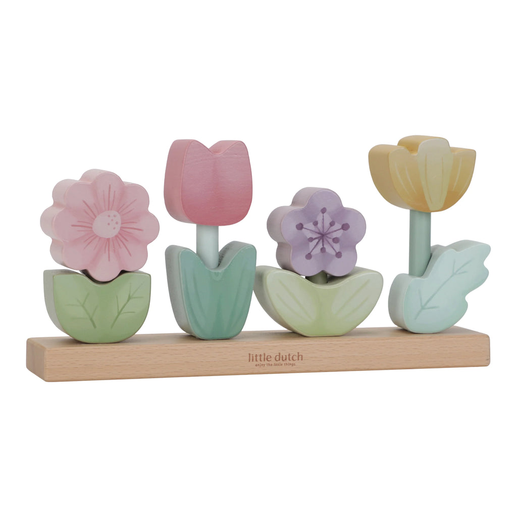 Little Dutch Wooden Stacking Flower Puzzle