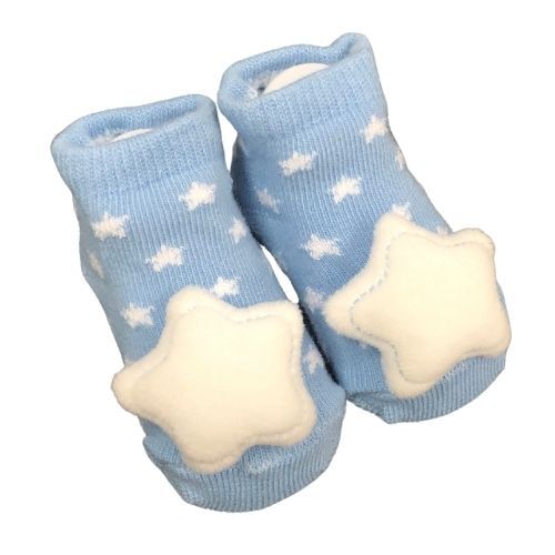 Star Socks with Rattles