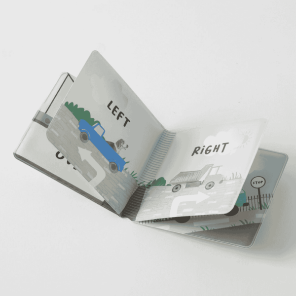 Jiggle & Giggle Trucking Along Bath Book