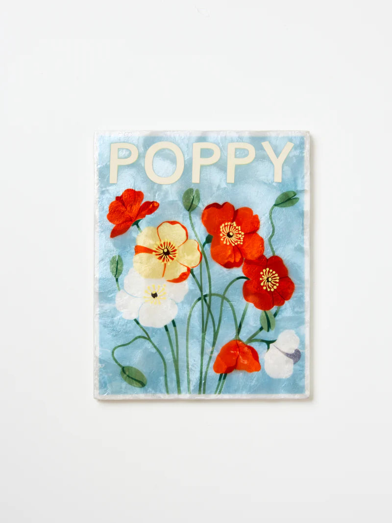 Jones & Co Market Wall Art Poppy