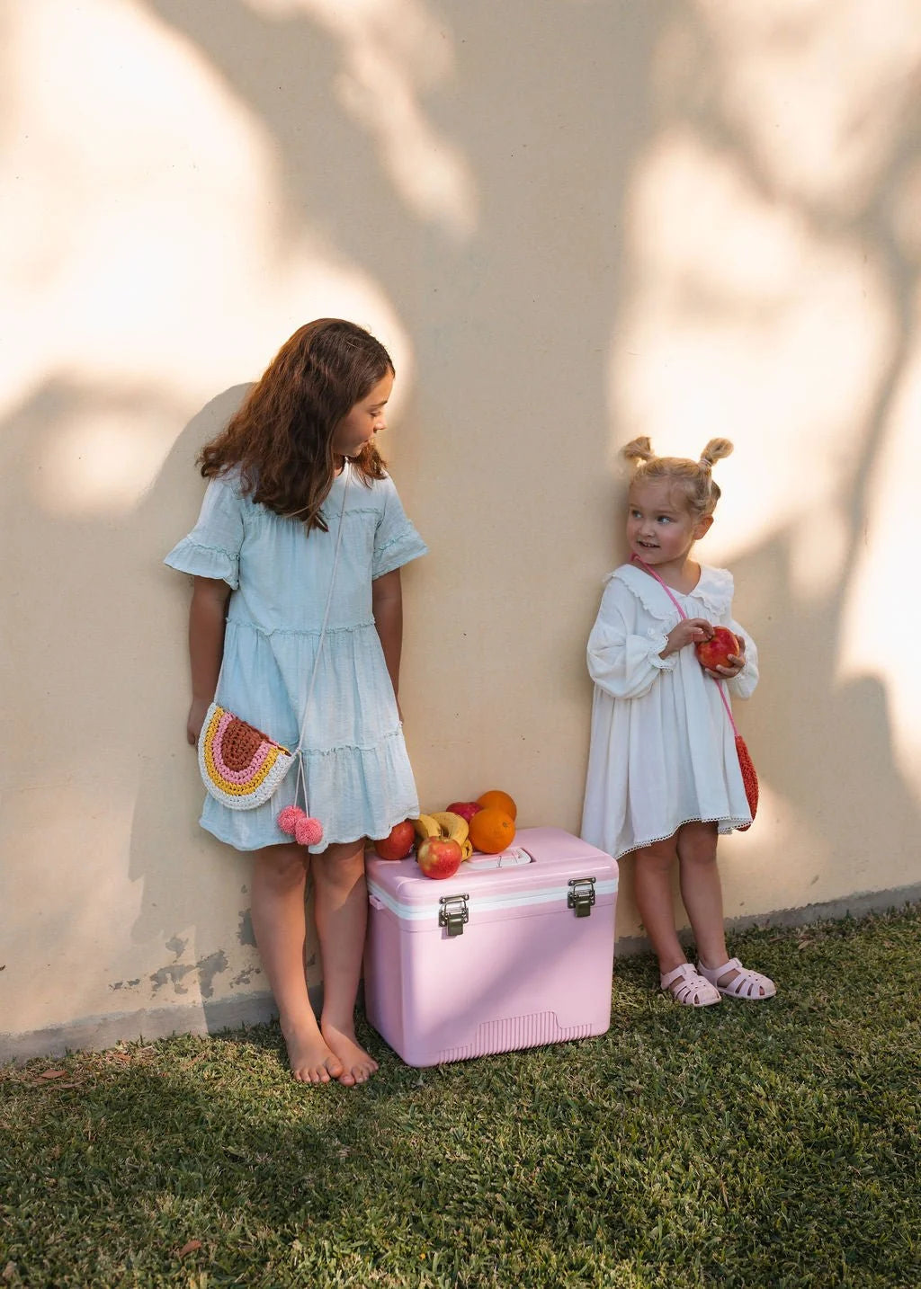 Acorn Natural Rainbow Straw Bag