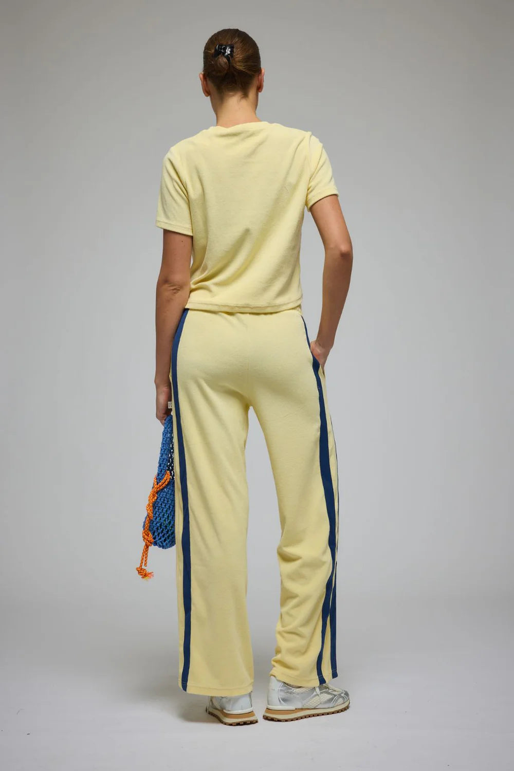 Araminta James Voyage Terry Pant Lemon Cream
