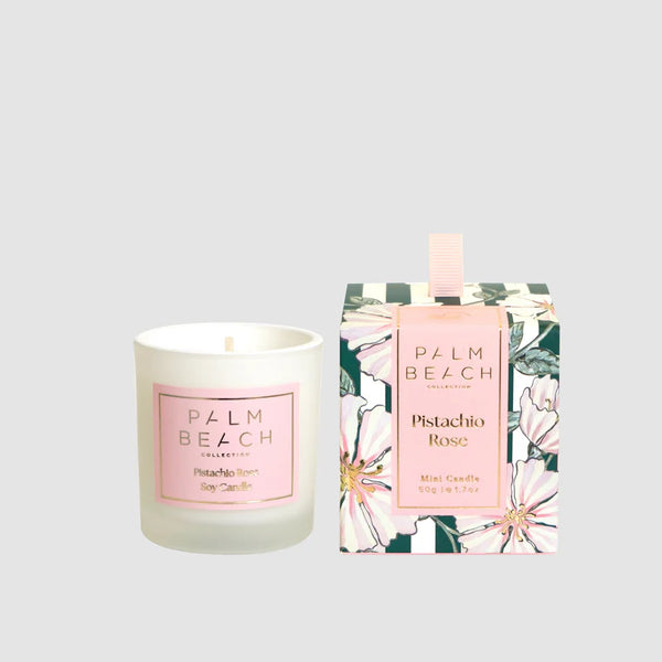 Palm Beach Collection- Pistachio Rose 50g Extra Mini Candle