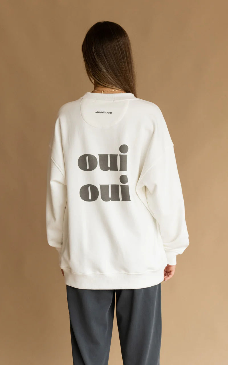 Araminta James Oui Sweatshirt Snow