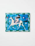 Fable Horseback Blue Rectangle