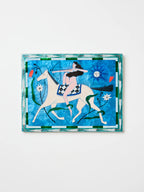 Fable Horseback Blue Rectangle