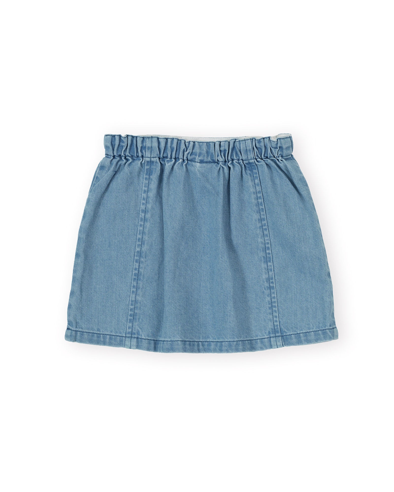 Goldie + Ace Wild Strawberry Chambray Skirt