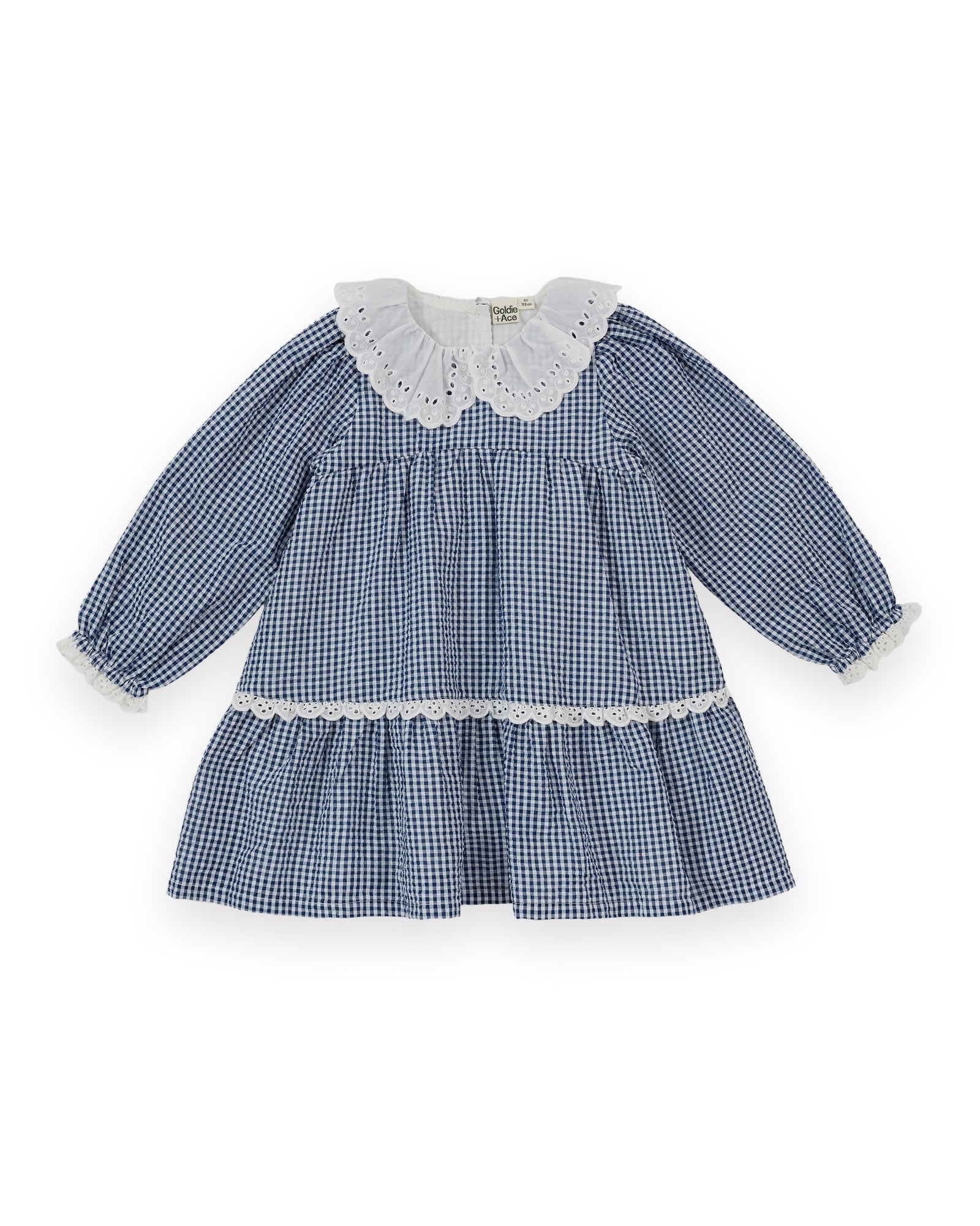 Goldie + Ace Gingham Collared Dress