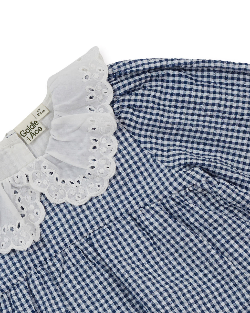 Goldie + Ace Gingham Collared Dress