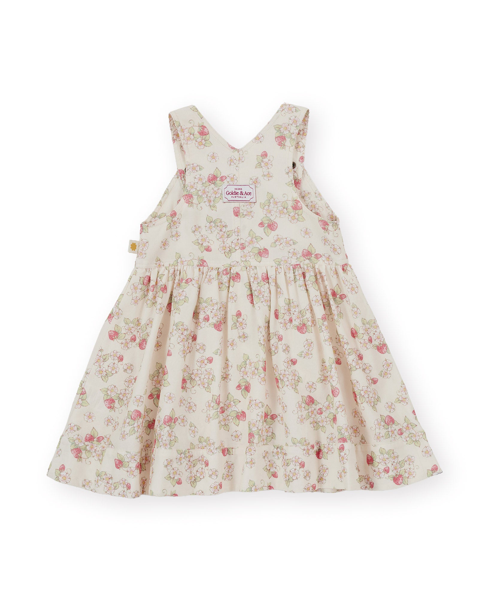 Golide + Ace Strawberry Fields Pinafore Dress